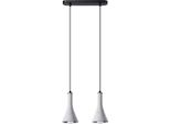 Lampada A Sospensione Mirage 2 E14 Grigio Effetto Cemento