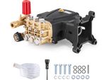 Pompa Per Idropulitrice Vevor, Albero Da 1 Pollice, Pistone Orizzontale Triplex, 4000PSI, 4,0GPM, Kit Pompa Di Ricambio Per Idropulitrice Con Hardware, Compatibile