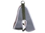 Cintura Di Trazione Cervicale In Tela, Morbida, Regolabile, Flessibile, Accessorio Per Il Collo, Grigio