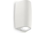 Applique Moderna Keope Materie Plastiche Bianco 1 Luce Gu10