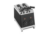 Milantoast Sandwichtoaster mit Zangen, Farbe:Schwarz