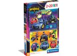 Clementoni Supercolor Batwheels Puzzle 20 Pezzi Fumetto