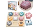 Blocchi Puzzle In Legno Viga - Animali - Polarb