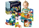 Woopie Blocchi Magnetici Pista Luminosa 49 Pezzi.