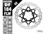 Set Di Dischi Freno Galfer 2X DF184FLW Wave® Flottante Anteriore 300X5Mm Per Kawasaki Kle Versys ER-6 N F 650 Ccm Anno 2005 - 2023