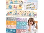 Puzzle In Legno Con Numeri Viga Polarb