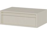 Selsey Evo - Comodino Sospeso Con Cassetto, Beige Chiaro, 50 Cm
