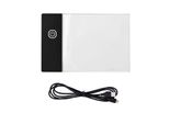 Mini Led Light Pad - Scatola Luminosa Alimentata Via Usb, Luminosità Dimmerabile, Per Disegnare, Tracciare, Calligrafia, Animazione, Per Bambini E Adulti