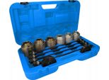 Luxtom | Set Di Estrattori Per Cuscinetti Silenziosi, 34-82 Mm, 26 Pezzi, Set Di Manicotti Di Compressione Per Lo Smontaggio, Strumento Per Cuscinetti Dell'asse, Set Di Estrattori Per Boccole Di Gomma Per Cuscinetti Delle Ruote