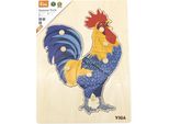Viga Puzzle Montessoriano In Legno Con Chiodini