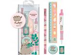 Pyramid Pusheen Botanical School Stationery Set Rosa Rosa Taglia Unica