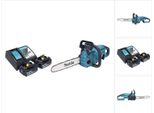 Makita Duc 357 RG2X2 Motosega A Batteria 18 V 35 Cm 7,7 M/S Brushless + 2X Batteria 6,0 Ah + Caricabatteria