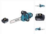Makita Duc 357 GX2 Motosega A Batteria 18 V 35 Cm 7,7 M/S Brushless + 1X Batteria 6,0 Ah - Senza Caricabatteria