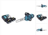 Makita Duc 357 RF2X2 Motosega A Batteria 18 V 35 Cm 7,7 M/S Brushless + 2X Batteria 3,0 Ah + Caricabatterie