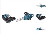 Makita Duc 357 RT2X2 Motosega A Batteria 18 V 35 Cm 7,7 M/S Brushless + 2X Batteria 5,0 Ah + Caricabatterie
