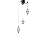 Lampada A Sospensione Led 15W Fuente PND-34395-3-BK Italux