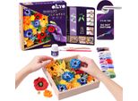 Okto Wood&Craft Set Creativo Fai Da Te "Freedom"" - Crea I Tuoi Fiori Gialli"