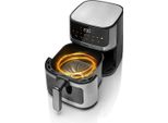 Friggitrice Ad Aria Calda Haeger Magic Window Grey 1400 W