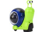 Lumaca Elettrica Giocattolo Baby Interactive Strisciante Con Musica E Luci Iridescenti Per Bambini Verde