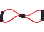 Elastico Di Resistenza - Tubo Di Corda Per Allenamento - Allenamento Fitness - Esercizio Per Yoga Fitness (Rosso)