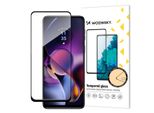 Wozinsky Vetro Temperato Piena Colla Per Motorola Moto G54 Schermo Pieno Con Cornice - Nero