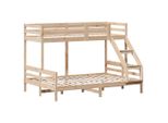 Syfax™ Letto A Castello 80X200/140X200 Cm In Legno Massello Di Pino