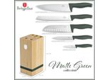 Set Di Coltelli, Berlinger Haus BH2751 Verde Opaco