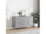 Maison Exclusive - Credenza Grigio Cemento 100X36X60 Cm Materiale Ligneo
