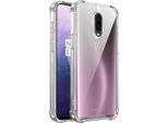 Custodia Trasparente Per Oneplus 6T/Oneplus 7, Retro Trasparente Ibrido, Copertura Antiurto In Tpu Bumper