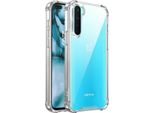 Custodia Trasparente Per Oneplus Nord, Retro Trasparente Ibrido, Copertura Antiurto In Tpu Bumper
