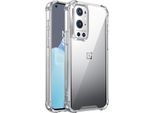 Custodia Trasparente Per Oneplus 9 Pro, Retro Trasparente Ibrido, Copertura Antiurto Con Paraurti In Tpu