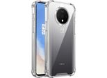 Custodia Trasparente Per Oneplus 7T, Retro Trasparente Ibrido, Copertura Antiurto In Tpu Bumper