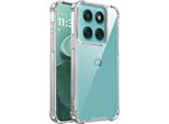 Custodia Trasparente Per Motorola Edge 60/Edge 60S/Edge 60 Fusion/Edge 60 Pro, Retro Trasparente Ibrido, Copertura Antiurto Con Paraurti In Tpu