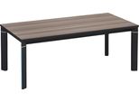 Tavolino Da Salotto Moderno In Legno Marrone Nero Rettangolare Tavolo Di Design