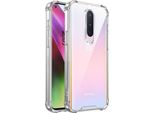 Custodia Trasparente Per Oneplus 8, Retro Trasparente Ibrido, Copertura Antiurto In Tpu Bumper