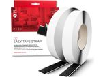 Label-The-Cable Ltc 1510-8-20 Ltc Klettrolle Easy Tape Strap 8Mx20Mm BüNdeln&Ordnen Schw