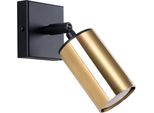 Lumilo Kinkiet Horizon 1 GU10 Lampada Da Parete Nera