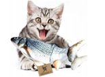 Giocattolo Elettrico Interattivo A Forma Di Pesce Per Cani E Gatti - 28Cm Giocattolo Gonfiabile Giocattolo Interattivo A Forma Di Pesce Per Cani E Gatti - Elettrico, 28Cm, Ricarica Usb