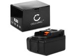 Cellonic Batteria BL1850B, BL1850, BL1830, BL1860B, BL1815 Compatibile Con Makita DMR115, DMR112, DDF482RFJ, DUR181Z Ricambio Da 3Ah, 18V, Per Utensile Attrezzo Power Tool