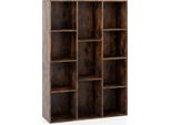 Costway 74X24X106 Cm Libreria Con 11 Scomparti, Libreria, Scaffale Per Ufficio, Scaffale Cubo, Scaffale In Piedi, Per Soggiorno, Camera Da Letto, Camera Dei Bambini Caffè