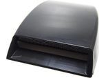 Auto Decorativo Cofano Scoop Resina Ingresso Flusso D'aria Per Gli Accessori Nero