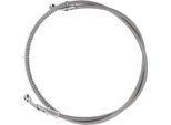 Tubo Freno Moto 130 Cm, Tubo Di Accoppiamento Acciaio-Pvc Sensibile, Universale Per Moto