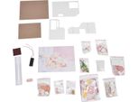 Bambini Montaggio Kit Casa Delle Bambole Fai Da Te Casa Delle Bambole In Miniatura Costruzione Regalo Di Compleanno