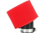 38 Mm/1,5 Pollici 45° Angolato Filtro Aria A Capsula Per CRF50 XR50 Crf Atv Pit Dirt Bike 110 Cc 125 Cc Rosso