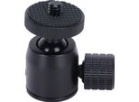 Mini Testa A Sfera Per Treppiede Con Vite Da 1/4 Di Pollice E Adattatore Per Slitta A Contatto Caldo Per Fotocamere Dslr Luce Ad Anellonero