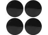 56 Millimetri 4PCS Auto Ruota Centro Mozzo Tappi Nero Compatto Pneumatico Cerchio Copertura Universale Per Il Veicolo