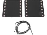 Coprimanopole In Pelle Per Moto, Accessori Per Modifiche (Nero)