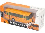 Modello Di Scuolabus, Lega Gialla Pressofusa, Porta Apribile, Veicolo Giocattolo Realistico In Scala 1:32 Con Rumori Leggeri