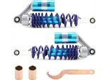 Moto In Acciaio Inox Sospensione Molla Ammortizzatore Parti Blu
