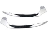 2Pcs Chrome Paraurti Anteriore Inferiore Trim 2058851374 Sostituzione Per Benz C -Class W205 C205 A205 S205